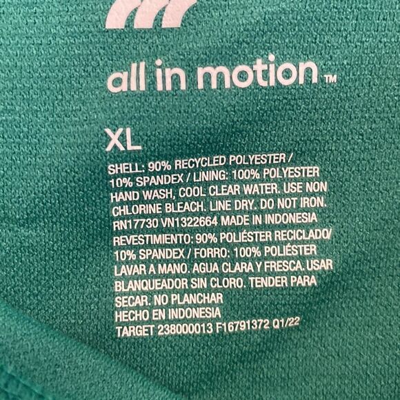 NWT- All in Motion- emerald green bikini bottoms- medium coverage- Size XL - Picture 8 of 8